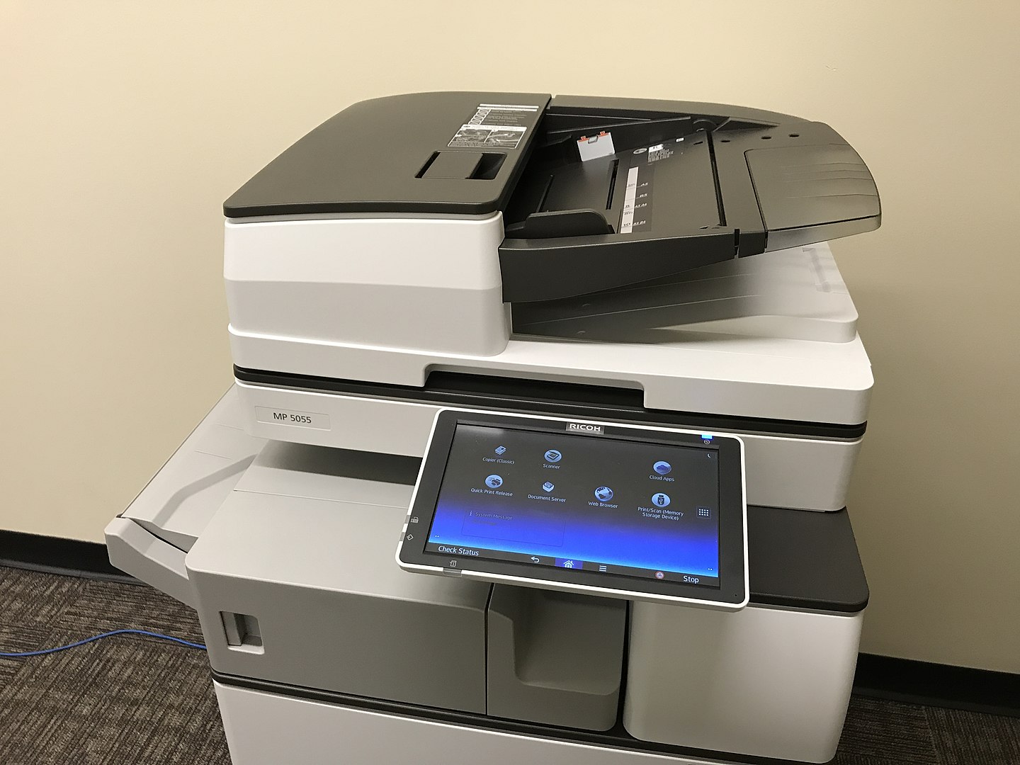 Photo of Ricoh 5055 B&W MFP by Grbrumder