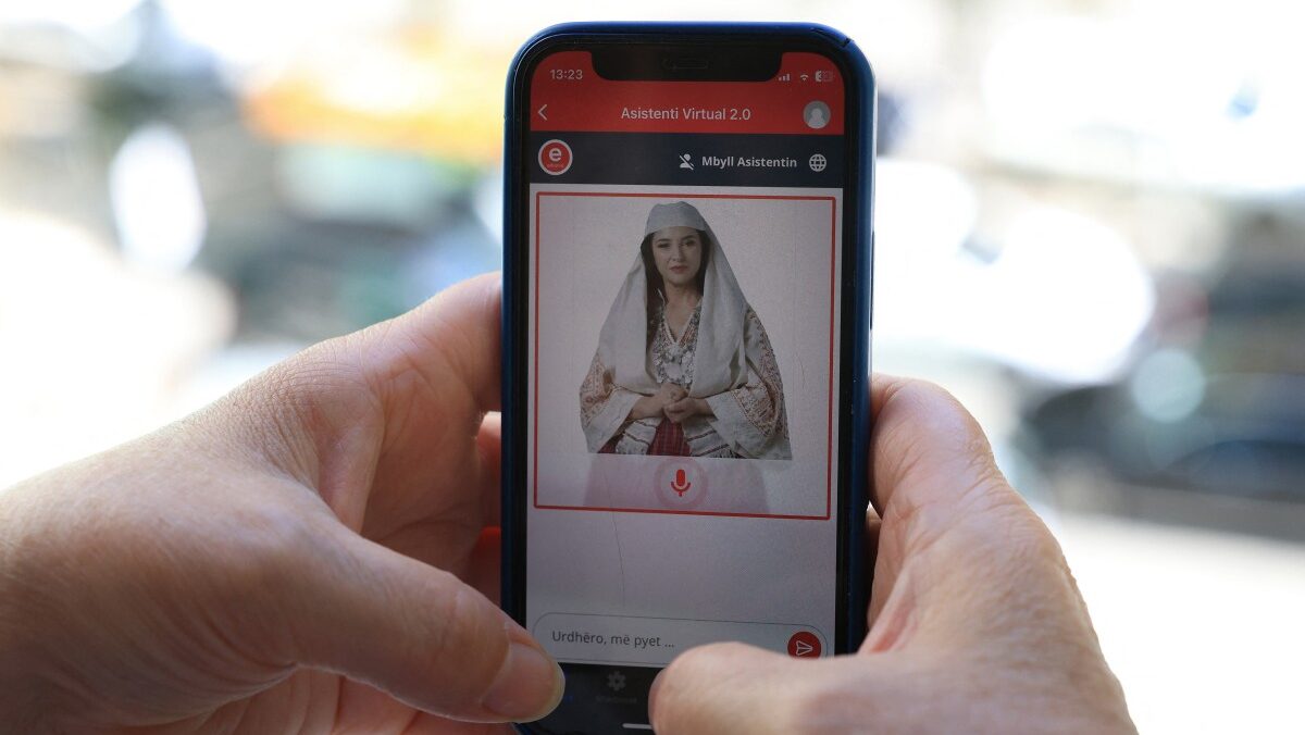 e-Albania portal featuring Diella, Albania’s first virtual minister