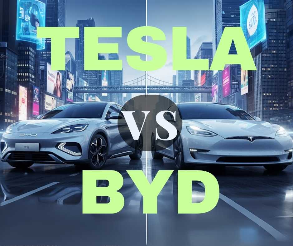 BYD vs Tesla – U.S. EV Market Showdown 2025
