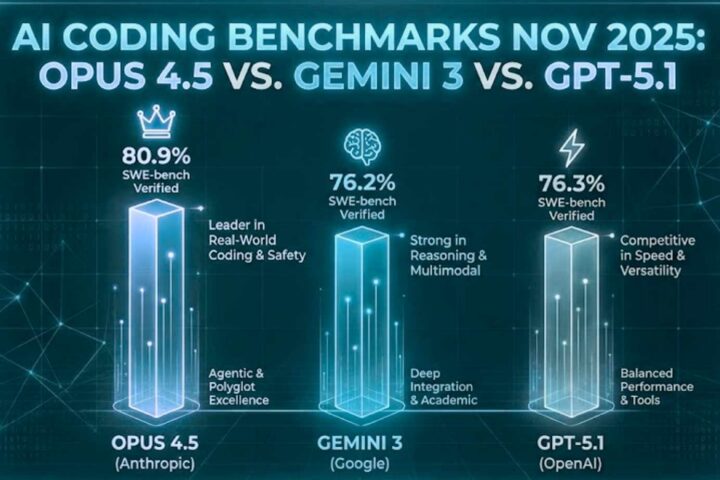 Opus 4.5 vs. Gemini 3 vs. GPT-5.1