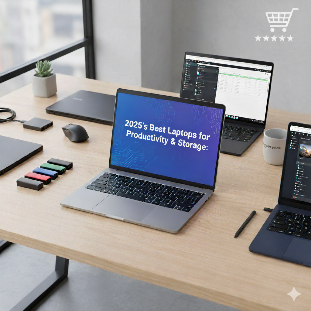2025’s Best Laptops for Productivity & Storage