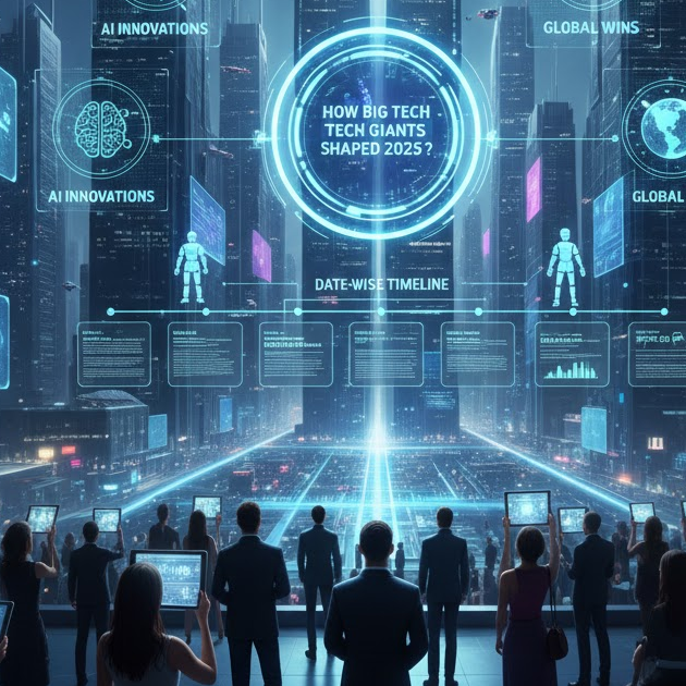 How Tech Giants Shaped 2025 through AI tools, agentic systems, funding rounds, and global deals in this complete date-wise technology timeline.