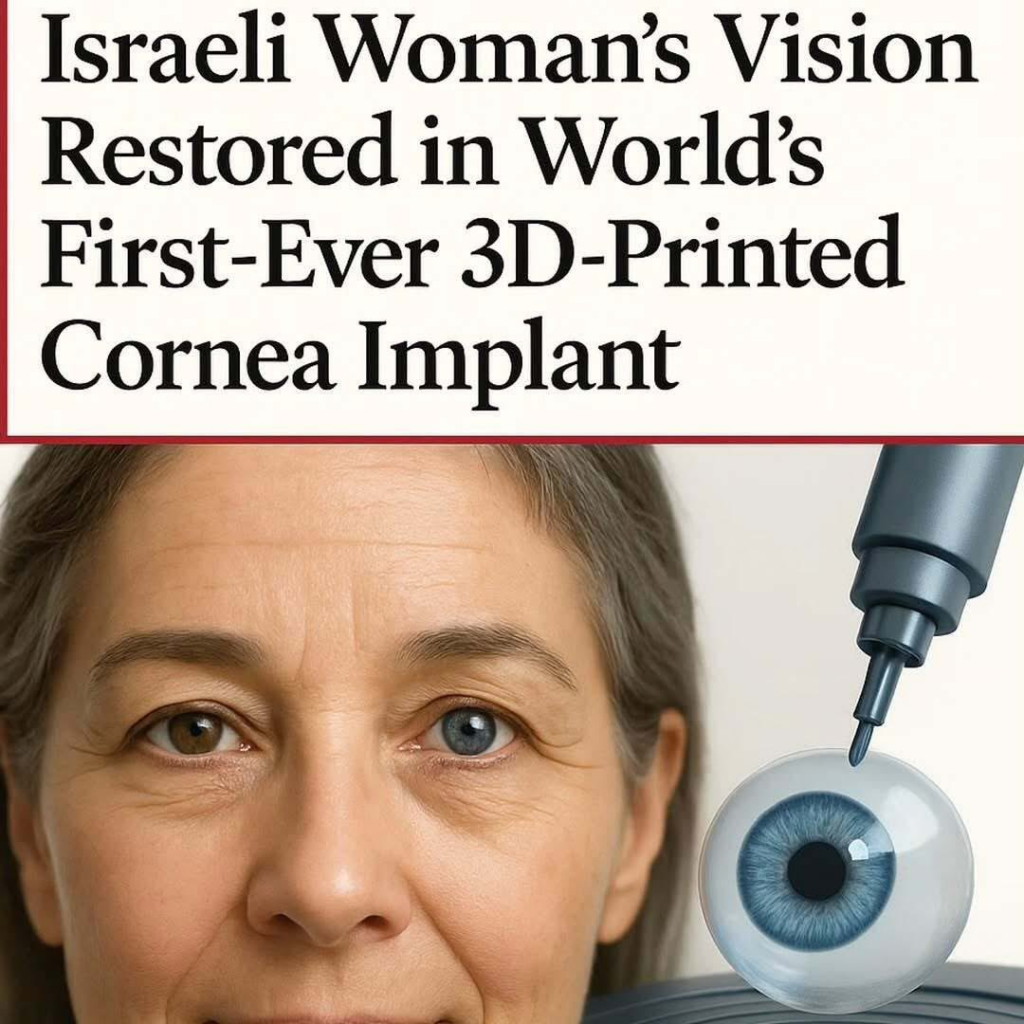 3D-Printed Cornea