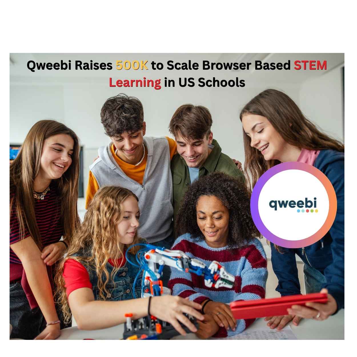 Qweebi Raises $500K in Seed Round to Expand Browser Based STEM Learning Across US Schools