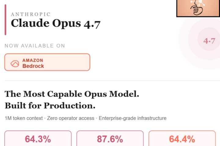 Claude Opus 4.7 on Amazon Bedrock