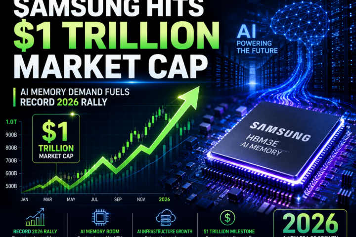 Samsung Hits $1 Trillion Market Cap