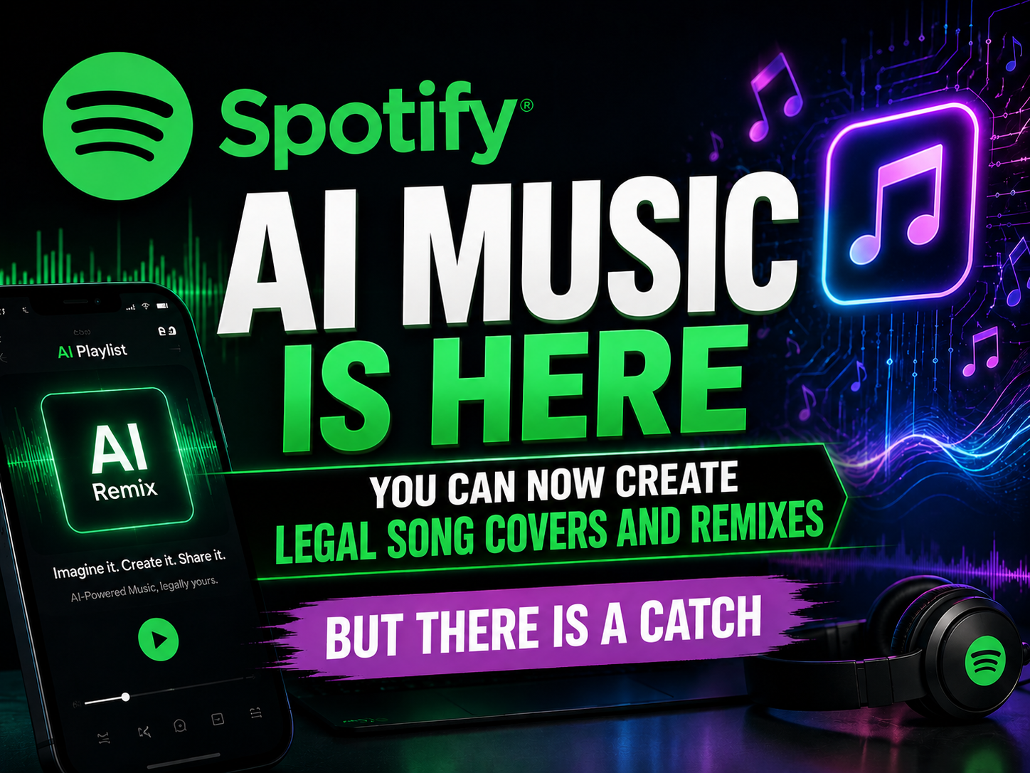 Spotify AI music