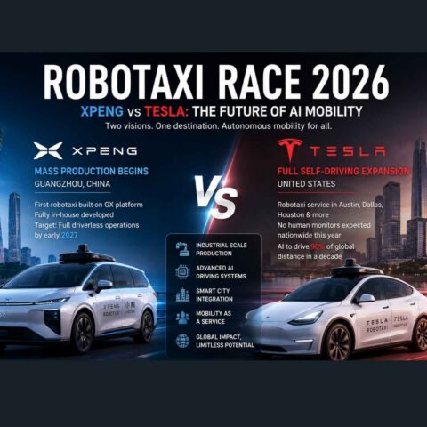 Robotaxi Race 2026: XPeng vs Tesla