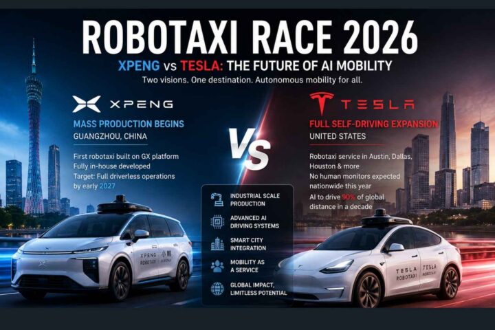 Robotaxi Race 2026: XPeng vs Tesla