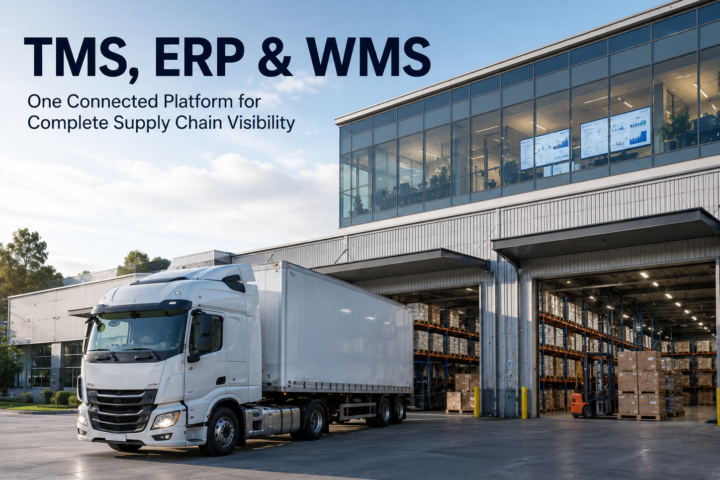 TMS vs ERP vs WMS: Why Growing Businesses Need All Three — And One Platform to Connect Them