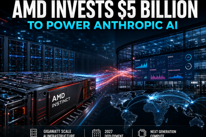 AMD Invests Up to $5 Billion in Anthropic