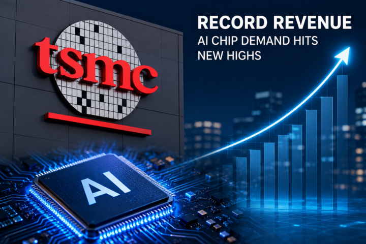 TSMC Posts Record Revenue as AI Chip Demand Hits New Highs