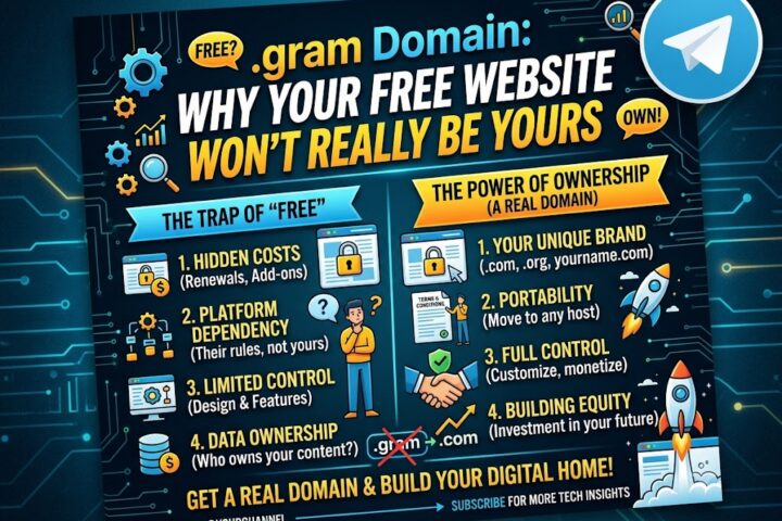 Telegram .gram Domain