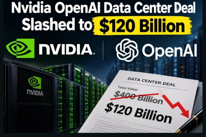 Nvidia OpenAI Data Center Deal Slashed to $120 Billion