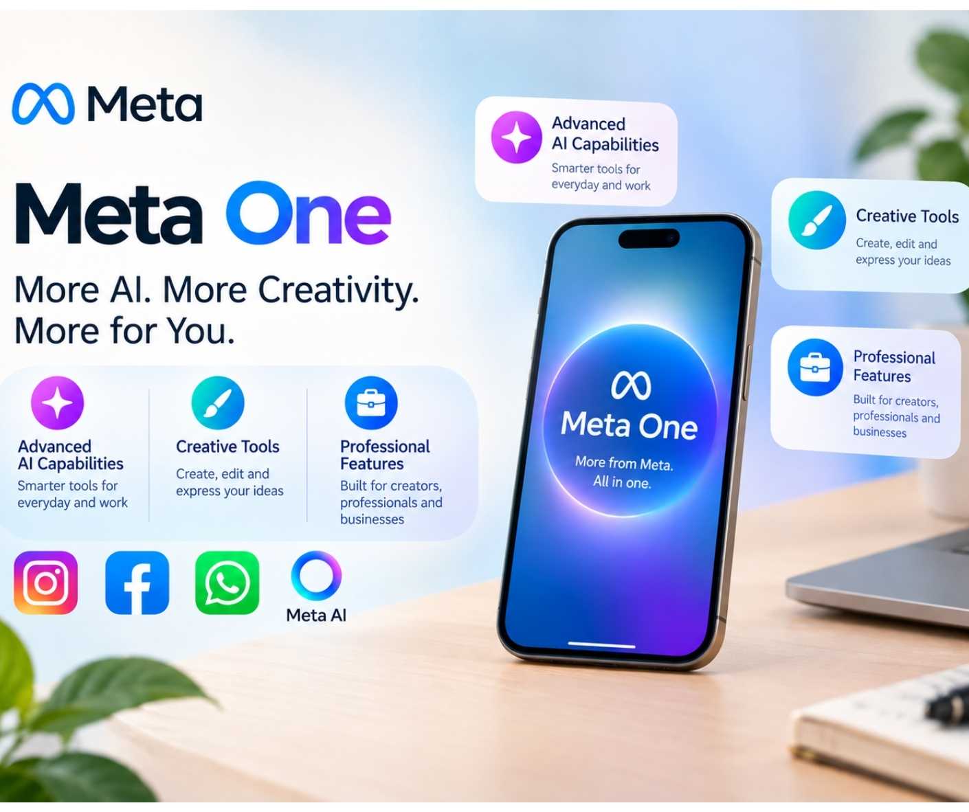 Meta One Launches With More AI, Creator Tools