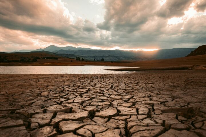 El Nino impact 2026: cracked dry earth during drought