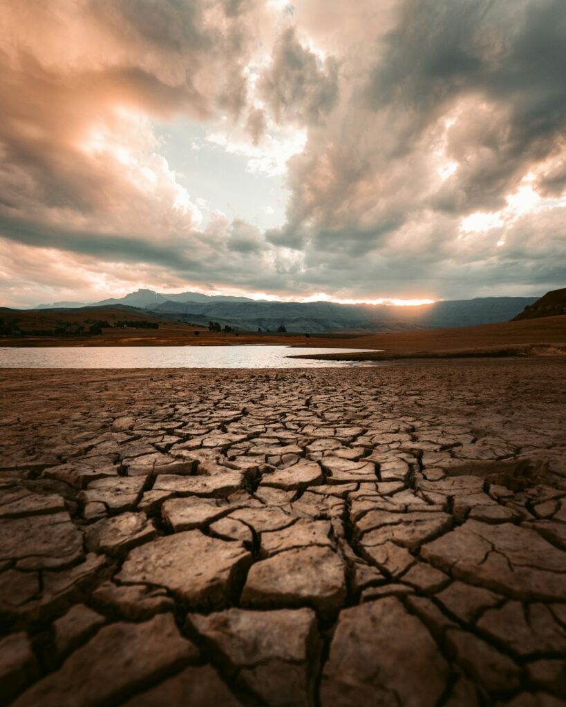 El Nino impact 2026: cracked dry earth during drought