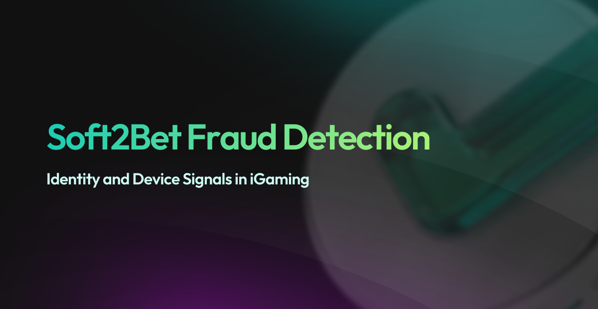 Soft2Bet Fraud Detection