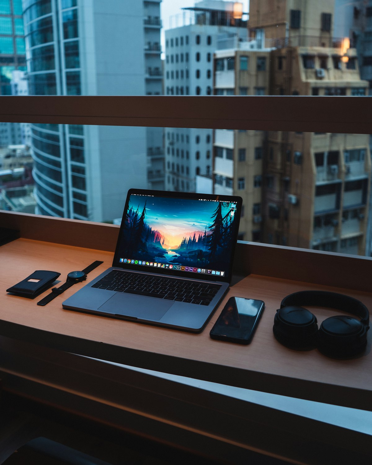 Windows hybrid intelligence on a Surface Laptop Ultra workspace